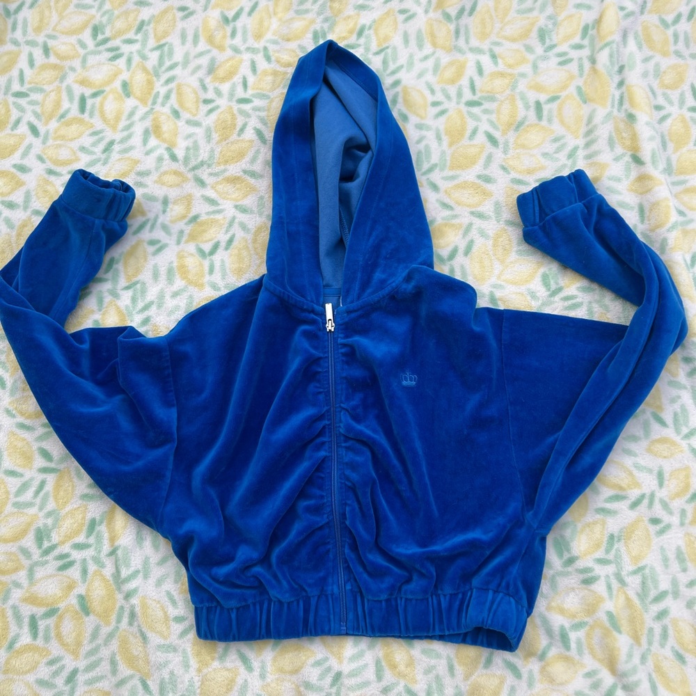 Juicy Couture cropped zip up